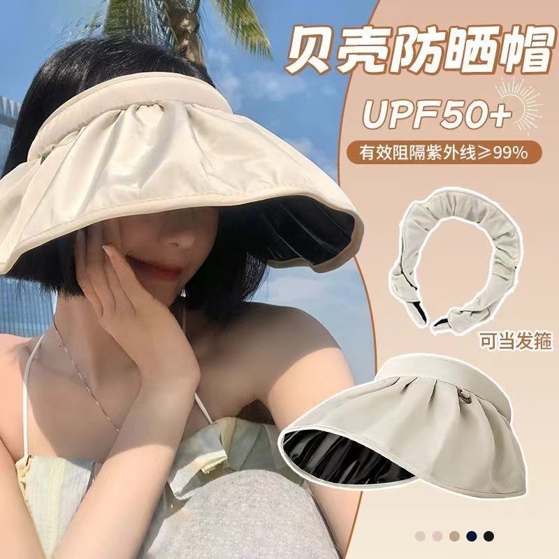 UPF50+ Foldable Headband Sun V - Visor Sun Hat recensie en prijs