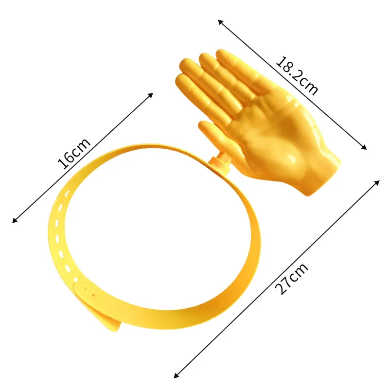1/3Pcs Novelty 3D Palm Hand Sh - Visor Sun Hat recensie en prijs
