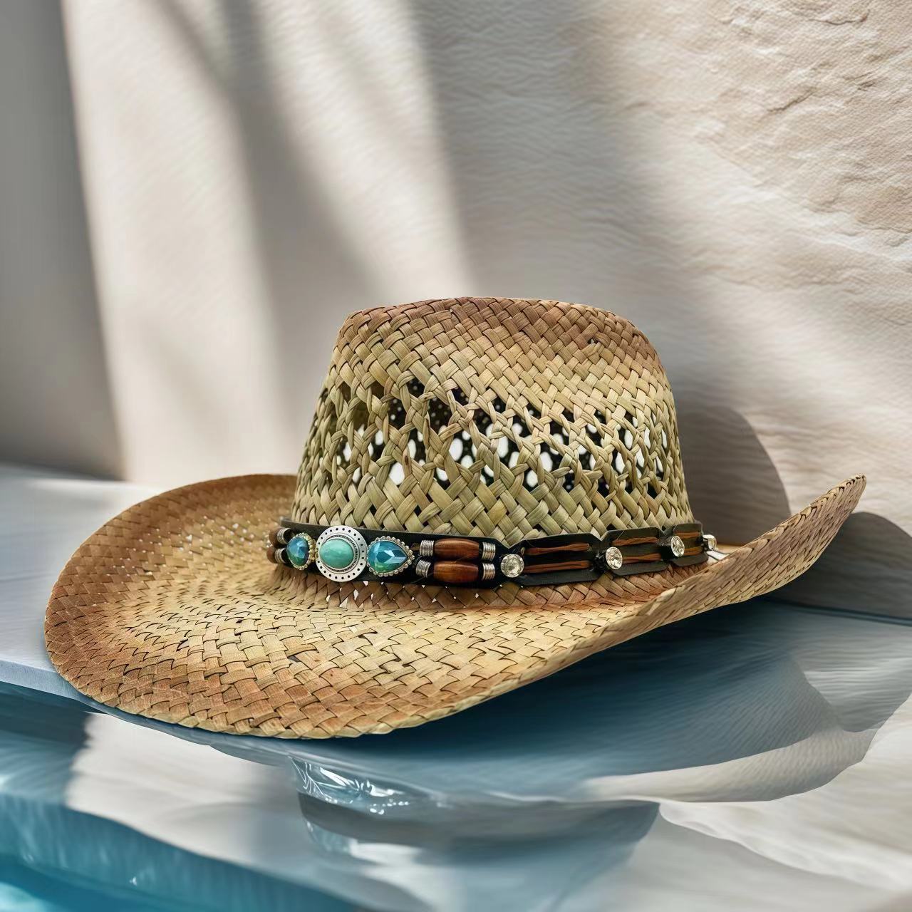 Rhinestone Cowboy Hat Straw Su - Cowboy Hat Straw recensie en prijs