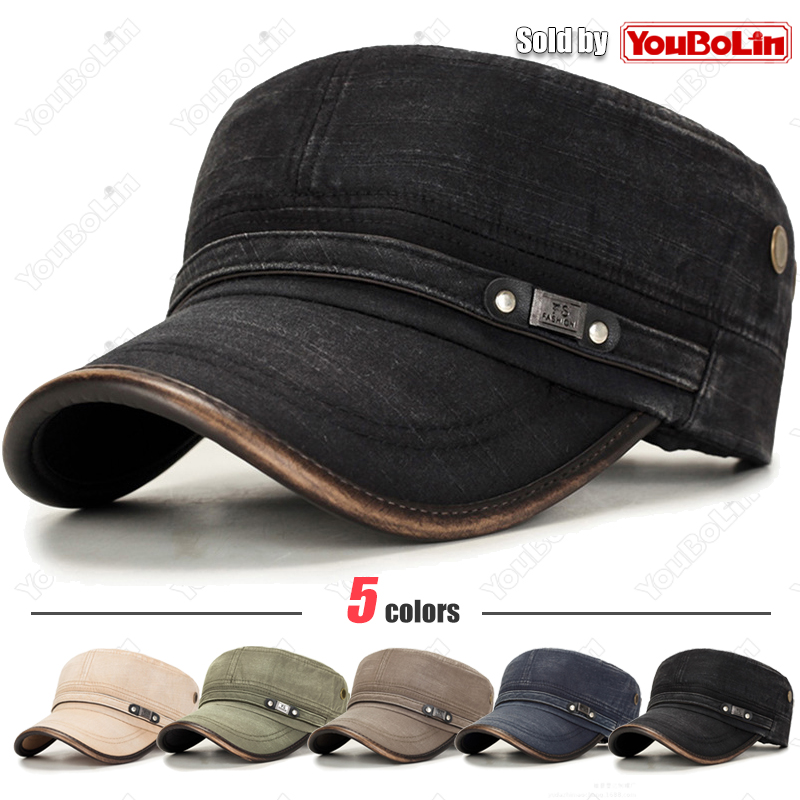 Leather Brim Washed Distressed - Dad Hat Cotton recensie en prijs