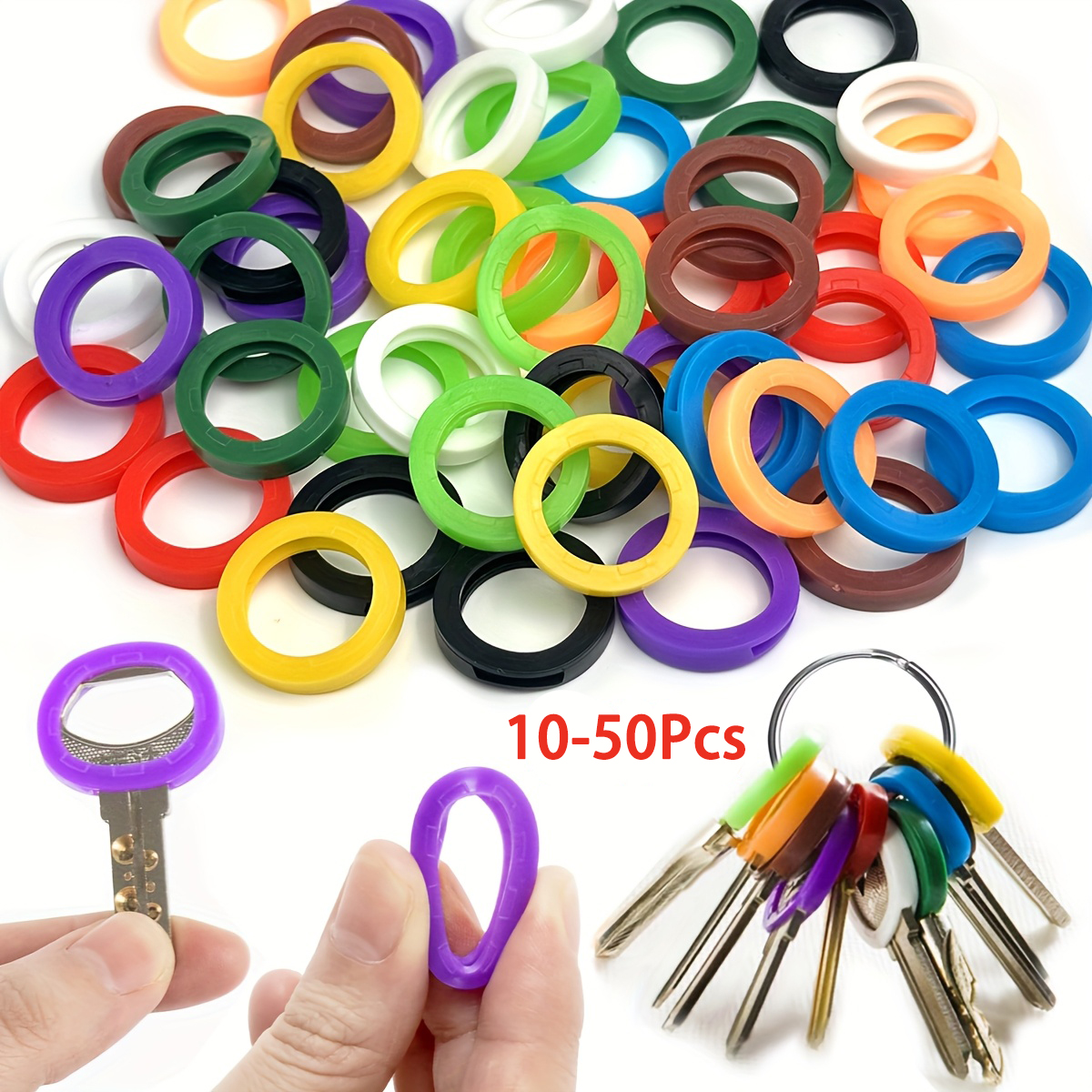 10-50Pcs Key Cap Covers Durabl - Snapback Hat Flat recensie en prijs